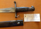 Baïonnette Pour Le Fusil Mauser Espagne. M1943. (65) - Knives/Swords