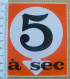 AUTOCOLLANT 5 A SEC - Autocollants