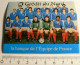 THEME FOOTBALL : AUTOCOLLANT EQUIPE DE FRANCE CREDIT DU NORD - JAMAIS COLLE - Aufkleber