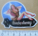 FEMME / SEXY / PIN-UP : AUTOCOLLANT BOMBS AWAY ! N° 2 - Stickers