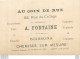 CHROMO AU COIN DE RUE A SOISSONS 22 RUE DU COLLEGE  A. FONTAINE CHEMISES SUR MESURE  PUB L. ROUSSETTE - Autres & Non Classés