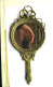 Lade 24 - Miroir à Main En Bronze Ou En Cuivre - Bronzen Of Koperen Handspiegel - 428 Gram - Spiegel