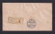 1912 - 7 K. Überdruck Ganzsache (U 45) Mit Zufrankatur Als Einschreiben Ab PERM Nach Rathenow - Stamped Stationery