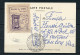 FRANCE JOURNEE DU TIMBRE TOULON 1952 CARTE MAXIMUM + VIGNETTE - Briefmarkenmessen