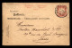 ALLEMAGNE - LICHTENFELS - TRANSPORT INTERNATIONAUX GIRARD FRERES - NOTE DE FRAIS - Lichtenfels