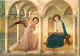 Art - Peinture Religieuse - Fra Beato Angelico - L'Annonciation - Firenze - Museo S Marco - Carte Neuve - CPM - Voir Sca - Tableaux, Vitraux Et Statues