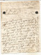 N°2050 ANCIENNE LETTRE DE ELISABETH DE NASSAU AU DUC DE BOUILLON AVEC CACHET DE CIRE DATE 1624 - Historical Documents