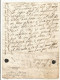 Delcampe - N°2050 ANCIENNE LETTRE DE ELISABETH DE NASSAU AU DUC DE BOUILLON AVEC CACHET DE CIRE DATE 1624 - Documents Historiques