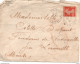 Lettre De 1913 De Paris Pour Lérouville Type Semeuse Fond Plein - 1877-1920: Période Semi Moderne