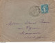 Lettre De 1926 D'Eymet Pour  Marmande  Type Semeuse à Fond Plein Sans Sol - 1921-1960: Modern Tijdperk