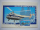 Avion / Airplane / SABENA / Helicopter / Sikorsky S55 / Carte Maximum Deutsche Bundespost - Hélicoptères