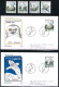 Greenland;  1999 Snow Owls - WWF Issue.  Set Of 4 MNH(**) And On FDC (Populær Filateli). - FDC