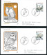 Greenland;  1999 Snow Owls - WWF Issue.  Set Of 4 MNH(**) And On FDC (Populær Filateli). - FDC