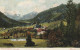 AK Kloster Ettal Mit Graswangtal - 1909 (69486) - Garmisch-Partenkirchen