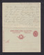 1901 - 10 C. Doppel-Ganzsache (P 32) Nach Wiesbaden - Stamped Stationery