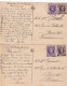 2 Cards Winterslag Nels Panorama , Hotel Du Parc  Written 1924 Used Genk - Other & Unclassified