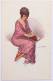 Illustrateur Italien A. BERTIGLIA - Série CCM 2043 - 2 Cartes Postales - Femme - Livre - Glamour - Parfait état - Bertiglia, A.