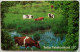 Sweden 120Mk. Chip Card - Landscape With Cows - Suède