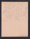 1897 - 20 P. Doppel-Ganzsache (P 17) Ab Pera Nach Gmünd - Covers & Documents