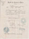 Diplôme Bachelier Es Sciences 1874 LEROY Ernest DAGNY-LAMBERCY 02 AISNE Près MONTCORNET LAON ROZOY-SUR-SERRE - 1901-1940