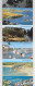 Belle Ile En Mer , Carte Système ( Dépliante ) , Année 80/90 , 12 Images ,  Carte De L'Ile - Belle Ile En Mer
