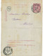 Carte-lettre N° 46 écrite De Somergem Vers Malines (pli) - Letter-Cards