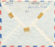 Iran Air Mail Cover Sent To Denmark (3 Hinged Marks On The Backside Ot The Cover - Iran