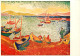 Art - Peinture - André Derain - Bateaux Dans Le Port - 1905 - CPM - Voir Scans Recto-Verso - Paintings