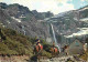 Animaux - Chevaux - Cirque De Gavarnie Et Grande Cascade - Etat Pli Visible - CPM - Voir Scans Recto-Verso - Chevaux