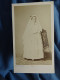 Photo CDV Numa Blanc  Paris  Communiante  Grand Voile  Sec. Emp. CA 1865 - L680A - Alte (vor 1900)