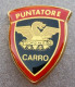 DISTINTIVO Vetrificato A Spilla Puntatore Carro - Esercito Italiano Incarichi - Italian Army Pinned Badge - Used (286) - Army