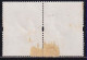 India MNH 2001, Se-tenent Of 2, Gandhi, Man Of Millennium, (cond., Partial Paper Stuck) - Unused Stamps