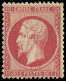 * FRANCE - Poste - 24, Signé Scheller, Très Frais: 80c. Rose - 1862 Napoléon III