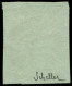 O FRANCE - Poste - 42Bc, Report 2, Belle Couleur, Signé Scheller: 5c. Vert-gris - 1870 Bordeaux Printing