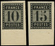 ESS FRANCE - Poste - Essais De L'Imprimerie Nationale: 10c. + 15c. (Spink) - 1871-1875 Ceres