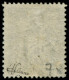 O FRANCE - Poste - 78b, Signé + Certificat Brun: 25c. Outremer S. Vert Clair - 1876-1898 Sage (Type II)