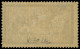 * FRANCE - Poste - 122, Signé Calves (* Infime): 2f. Violet Et Jaune - Neufs