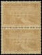 ** FRANCE - Poste - 262f, Paire Verticale, Type IIA Et IIB Se Tenant: 20f. Pont Du Gard - Unused Stamps