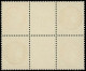 ** FRANCE - Poste - 348/51, Bloc De 4 Avec Vignette: Pexip 1937 - Unused Stamps