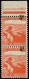 ** FRANCE - Poste - 750b, En Paire, Surcharge à Cheval: Tuberculeux Surchargé (Spink) - Unused Stamps