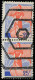 (*) FRANCE - Poste - 1216, Paire Verticale, Non émise Avec Annulations Hexagonales: 25f. Orange Et Bleu (Cérès 1216A) - Neufs