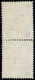 (*) FRANCE - Poste - 1216, Paire Verticale, Non émise Avec Annulations Hexagonales: 25f. Orange Et Bleu (Cérès 1216A) - Unused Stamps