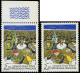 ** FRANCE - Poste - 2395, Sans La Couleur Or, Signé Calves: Carnaval - Unused Stamps