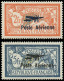 ** FRANCE - Poste Aérienne - 1/2, Signés Brun, TB Centrage: 2f. Et 5f. Merson - 1927-1959 Mint/hinged