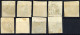 1851 - Nr 7 - Vingt Cents (°) Dun Papier - 1851-1857 Medallions (6/8)