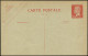 N FRANCE - Entiers Postaux - CP1, 75c. Pasteur Rouge - Other & Unclassified