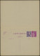 N FRANCE - Entiers Postaux - 281, CPRP 1, 40+40c. Lilas Paix Avec Réponse, Date 546 - Other & Unclassified