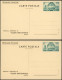 Delcampe - N FRANCE - Entiers Postaux - 400 CP 1/2, 2 Séries Complètes De 5 Cartes Illustrées Dans Leur Pochette - Other & Unclassified