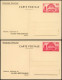 Delcampe - N FRANCE - Entiers Postaux - 400 CP 1/2, 2 Séries Complètes De 5 Cartes Illustrées Dans Leur Pochette - Sonstige & Ohne Zuordnung