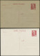 N FRANCE - Entiers Postaux - 716B CP1/2, 2 Cartes Postales: 3.50f. Gandon Rouge-brun - Other & Unclassified